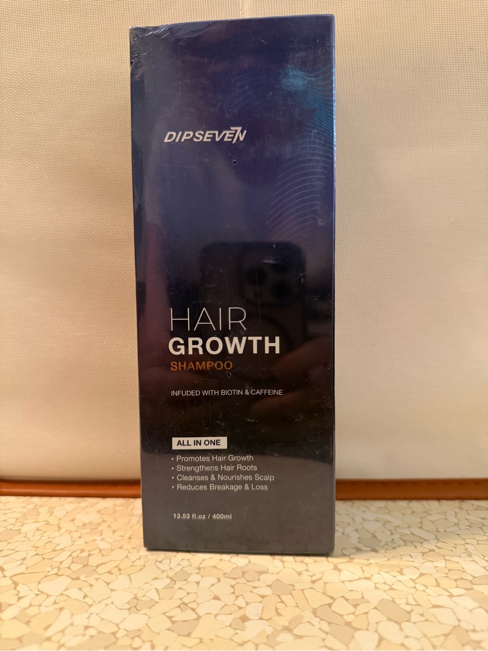 DIPSEVEN Biotin & Caffeine Hair Growth Shampoo Men All-in-One 13.53 fl oz
